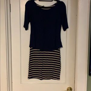 Stitch Fix- split back dress